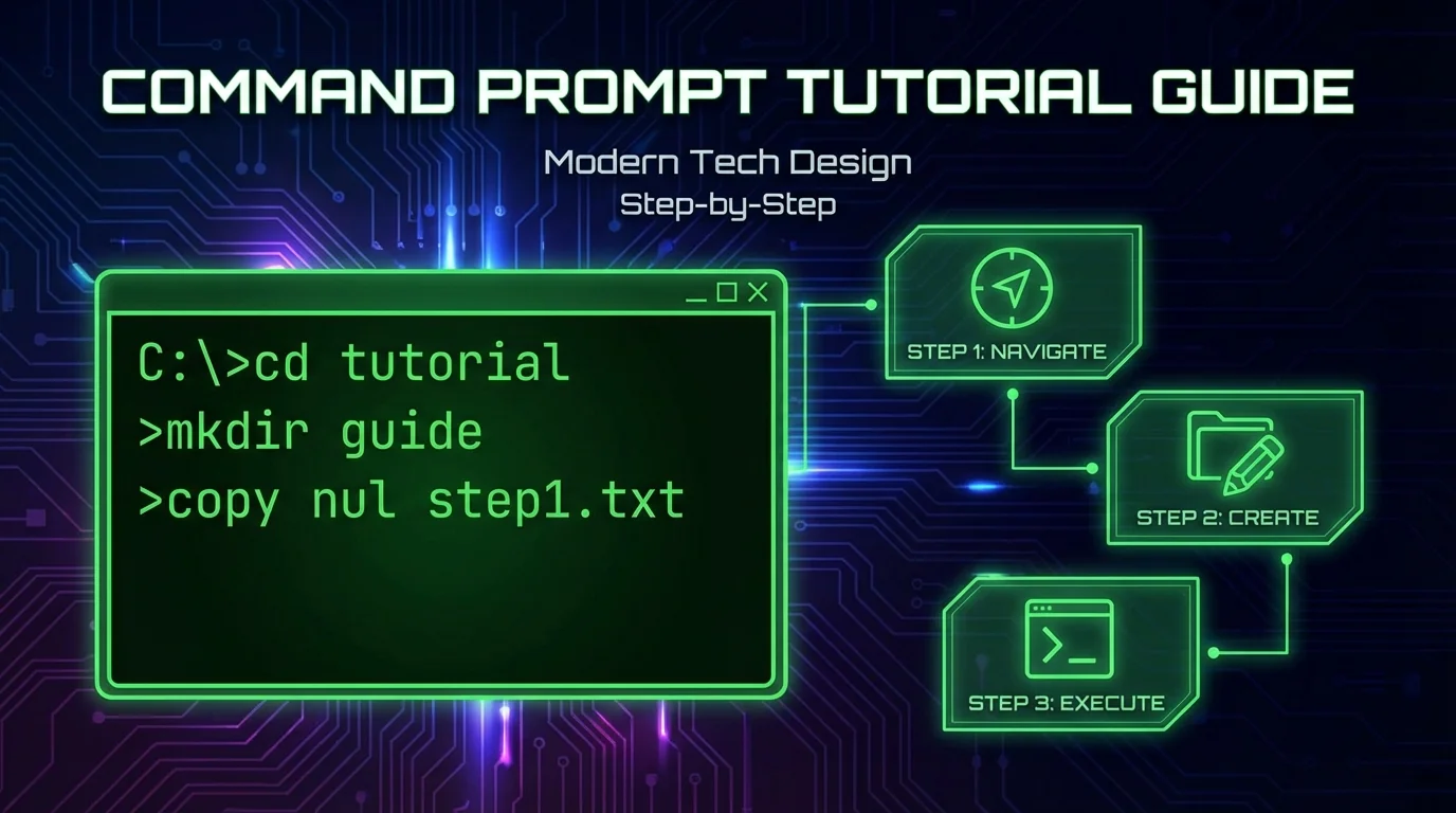 How to Use Command Prompt: Panduan Lengkap CMD Windows untuk Pemula 2026
