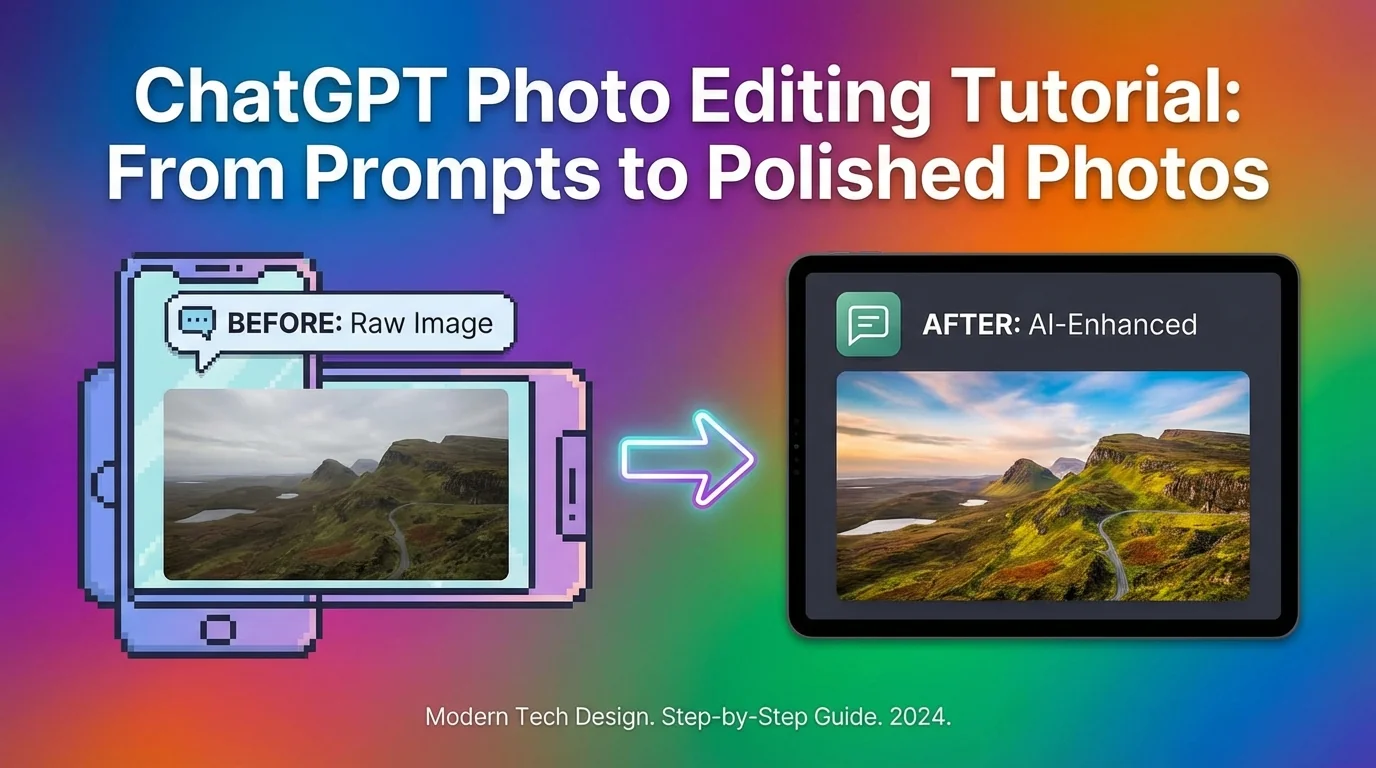 Prompt Chat GPT untuk Edit Foto: 15 Template Siap Pakai + Hasil Test